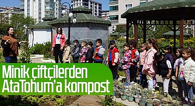 Minik Çiftçilerden Atatohum’a Kompost
