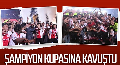 Şampiyon Samsunspor Kupasına Kavuştu