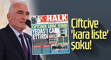 Samsun'da Çiftçiye Kara Liste Şoku!