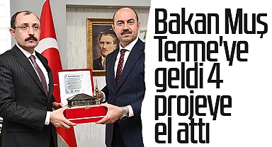 Terme'ye Geldi 4 Projeye El Attı