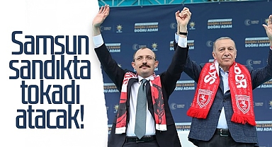 Ticaret Bakanı Mehmet Muş Samsun Mitinginde Konuştu