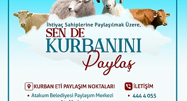 Atakum Belediyesi’nden Kurban Dayanışması