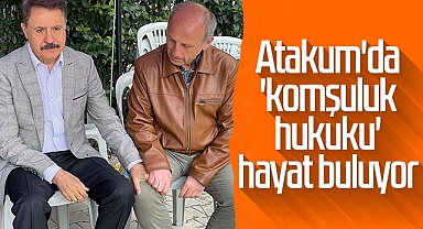 Atakum'da Komşuluk Hukuku Hayat Buluyor