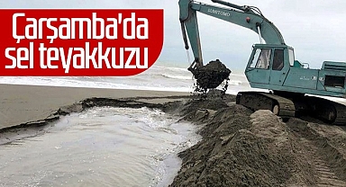 Çarşamba'da Sel Teyakkuzu