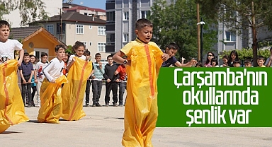 Çarşamba’nın Okullarında Şenlik Var