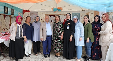 El Emeği Göz Nuru Ürünlerin Sergilendiği Sergi İlkadım’da Kapılarını Açtı