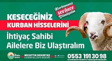 İlkadım'dan 'Kurbanınız Sevince Dönüşsün' Kampanyası