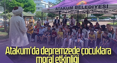 Nasreddin Hoca Atakum'da Çocuklarla Buluştu