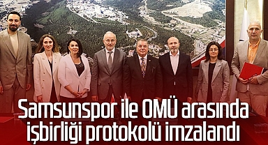 Samsunspor ile OMÜ Arasında İşbirliği Protokolü İmzalandı