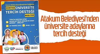 Atakum Belediyesi’nden Üniversiteli Adaylarına Tercih Desteği
