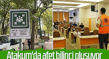 Atakum Belediyesi ve BM’den Afet Bilinci Ortaklığı