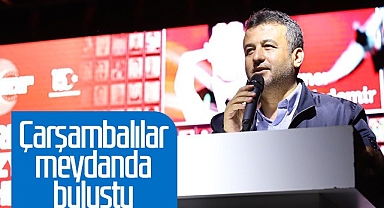 Çarşambalılar 15 Temmuz'da Meydanda Buluştu