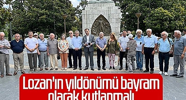 CHP'den Lozan Bayramı Teklifi