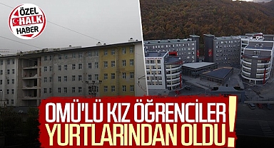 OMÜ'lü Kız Öğrenciler Yurtlarından Oldu!