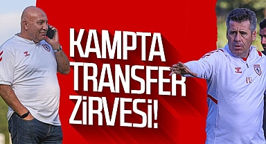 Samsunspor kampında transfer zirvesi!