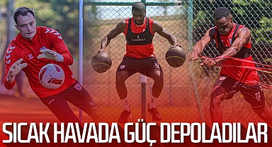 Samsunspor Sıcak Havada Güç Depoladı