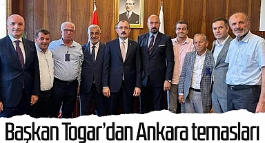 Tekkeköy Belediye Başkanı Hasan Togar, Ankara’da Temaslarda Bulundu