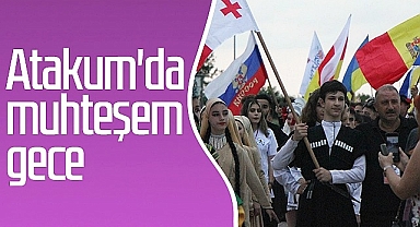Atakum'da Önce Kortej Sonra Dansçılardan Muhteşem Sahne Performansı