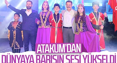 Atakum'dan Dünyaya Barışın Sesi Yükseldi