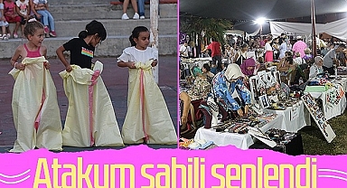 Atakum Sahili Şenlendi