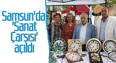 İlkadım Gazi Park'ta Sanat Çarşısı