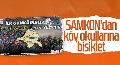 SAMKON'dan Köy Okullarına Bisiklet