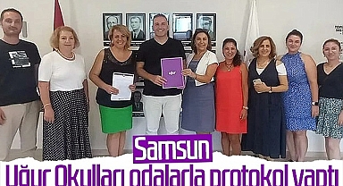 Samsun Uğur Okulları Odalarla Protokol Yaptı