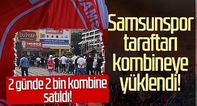 Samsunspor Taraftarı Kombineye Yüklendi!