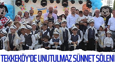 Tekkeköy’de sünnet şöleninde 250 çocuk erkekliğe ilk adımını attı