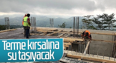 Terme Kırsalına Su Taşıyacak