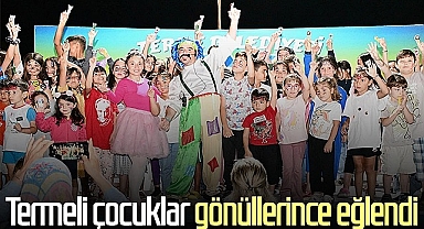 Termeli Çocuklar Gönüllerince Eğlendi