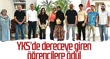 YKS'de Dereceye Giren Termeli Öğrencilere Ödül