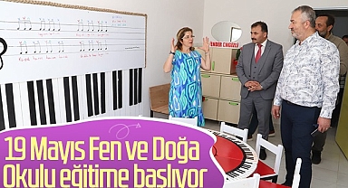 19 Mayıs Fen ve Doğa Okulu Eğitime Başlıyor