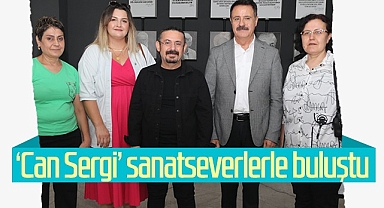 Atakum'da ‘Can Sergi’ Sanatseverlerle Buluştu