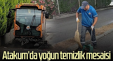 Atakum’da Yoğun Temizlik Mesaisi