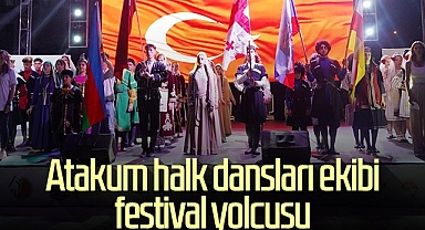 Atakum Halk Dansları Ekibi Festival Yolcusu