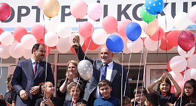 Canik'te İlk Ders Zili Çaldı