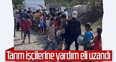 Çarşamba'da Tarım İşçilerine Yardım Eli Uzandı