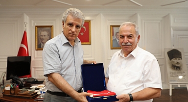 İlkadık Kaymakamı İbrahim Keklik’ten Veda Ziyareti