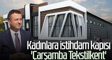 Kadınlara İstihdam Kapısı Çarşamba Tekstilkent