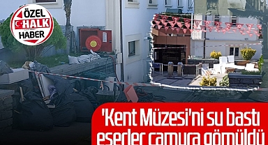 Samsun Kent Müzesi'ni Su Bastı Eserler Çamura Gömüldü