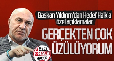 Samsunspor Kulübü Başkanı Yüksel Yıldırım: Gerçekten Çok Üzülüyorum