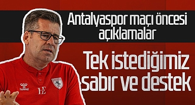 Samsunspor Teknik Direktörü Hüseyin Eroğlu: Her Oyuncum Çok Değerli