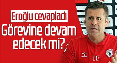 Samsunspor'un Teknik Patronu Hüseyin Eroğlu: 'İstifa' Söylentilerine Son Noktayı Koydu