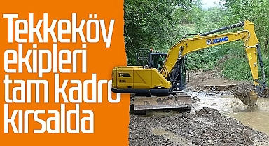 Tekkeköy Ekipleri Tam Kadro Kırsalda