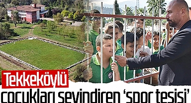 Tekkeköylü Çocukları Sevindiren Spor Tesisi