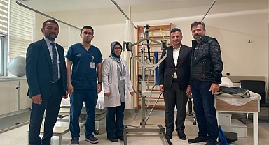 Hollandalı Hayırsever Hasta Asansörü Bağışladı