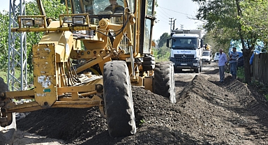 Tekkeköy Kırsalına Ulaşım Kolaylaşıyor