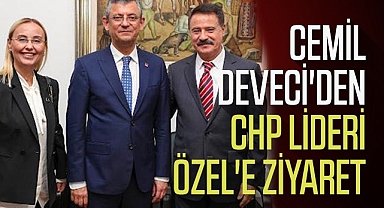Atakum Belediye Başkanı Cemil Deveci'den CHP Genel Başkanı Özgür Özel'e Ziyaret