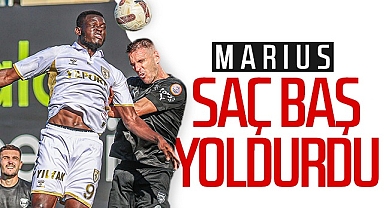 Çadlı Golcü Marius Saç Baş Yoldurdu